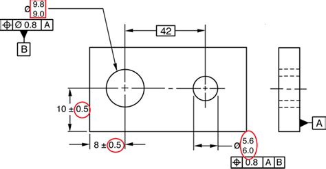 cnc machining parctical location tolerance tapped hole locations|machining holes on position problems.